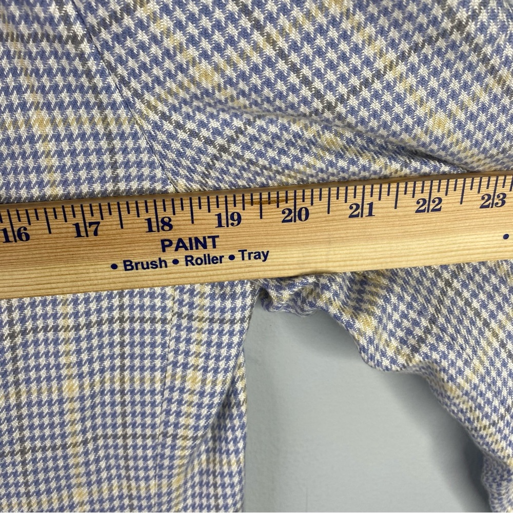 Pendleton Wool Blend Blazer Jacket Blue Yellow Ho… - image 5